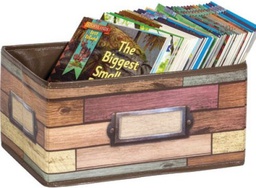 [TCR20913] Reclaimed Wood Small Storage Bin