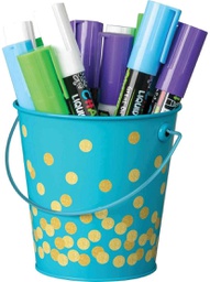 [TCR20973] Teal Confetti Bucket