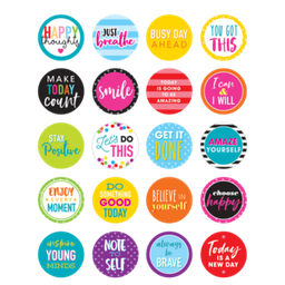 [TCR3585] Colorful Words to Inspire Planner Stickers