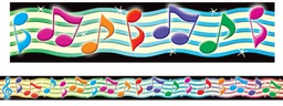 [TCR5155] Musical Notes Straight Border Trim