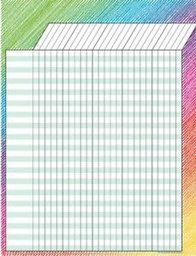 [TCRX7526] Colorful Scribble Incentive Chart