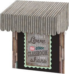 [TCR77180] Corrugated Metal Awning
