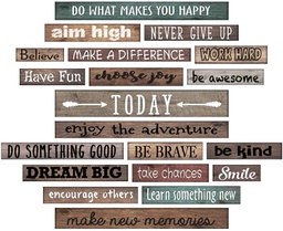 [TCR77871] Home Sweet Classroom Clingy Thingies Motivational Gallery Signs