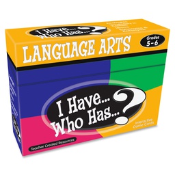 [TCR7832] I Have... Who Has...? Language Arts Game (Gr. 5–6)