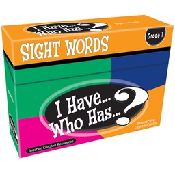 [TCR7869] I Have... Who Has...? Sight Words Game (Gr. 1) (37cards)