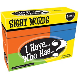 [TCR7870] I Have... Who Has...? Sight Words Game (Gr. 2) (37cards)