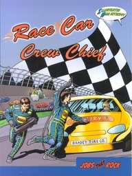 [TCR945582] Jobs that Rock Graphic Illustrated Books: Race Car Crew Chief