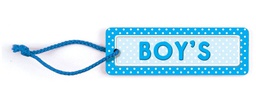 [TCRX4755] Polka Dots Boy’s Pass 15cm.x 5cm.(1pc.)