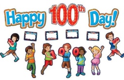 [TCRX5519] Fireworks Happy 100th Day Bulletin Board 10 kid accents,50 blank accents ,3 little pcs.(63 b.b.pcs.)