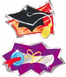 [TX37009] Graduation Time Foil Bright Stickers (2 Sheets)