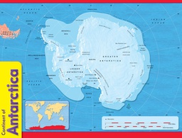 [TX38139] Continent of Antarctica Charts (55cmx 4cm)