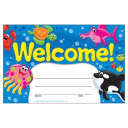 [TX81060] Welcome! Sea Buddies Recognition Awards (13.9cm x 21.5cm)     (30 pcs.)