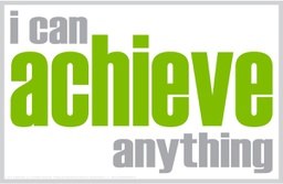 [ISM013N] I CAN ACHIEVE ANYTHING ENCOURAGEMENT NOTES (20 pcs.)