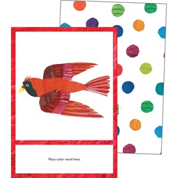 [CDX145133] ERIC CARLE COLORS LEARNING CARDS (14cm x 10.5cm)      (66 cards)