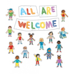 [CD110533] All Are Welcome Bulletin Board Set (39pcs)