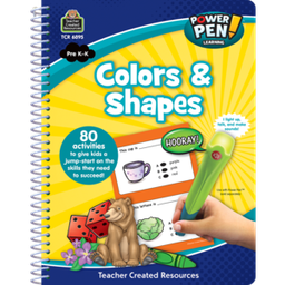 [TCR6895] Power Pen Learning Book: Colors &amp; Shapes (80activities)