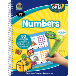 [TCR6982] Power Pen Learning Book: Numbers (80activities)