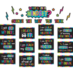 [TCR8882] What is Your Mindset? Bulletin Board Set (28pcs)