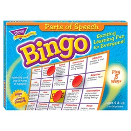 [T6134] Parts of Speech Bingo Age: 9 &amp; up  (2-36 players) (36cards)