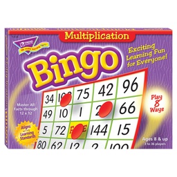 [T6135] Multiplication Bingo Age: 8 &amp; up  (2-36 players) (36cards)