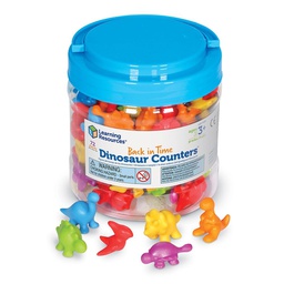 [LER4481] Back in Time Dinosaur Counters (Set of 72)