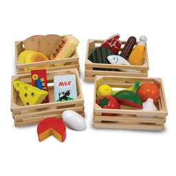 [MD271] Food Groups Wooden Toys