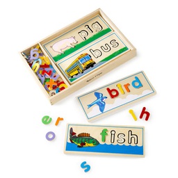 [MD2940] See &amp; Spell Wooden Toys