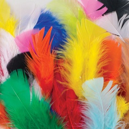 [PAC4502] FEATHERS PLUMAGE BRIGHT HUES 1 OZ