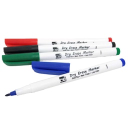 [CHL47834] THIN LINE ASST COLORS 4 PK DRY ERASE MARKERS