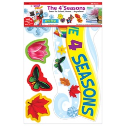 [T19009] The 4 Seasons Learning  Bulletin Board Set (34 pcs)