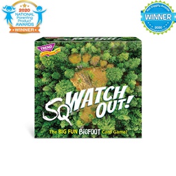 [T20005] SQWATCH OUT! CARD GAME (63 cards) AGE 8+