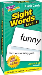 [T53017] Sight Words – Level 1 (96 cards) Flash Cards