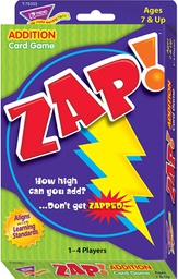 [T76303] ZAP! Addition CARD GAME (100 cards) AGE 7+