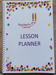 [TCCLP5] TEACHER'S CELLAR LESSON PLANNER V5