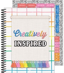 [CD105049] CREATIVELY INSPIRED TEACHER PLANNER (128 stickers 116 stickers)