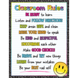 [TCR7464] Brights 4Ever Classroom Rules Chart 17''x22''(43cmx55cm)