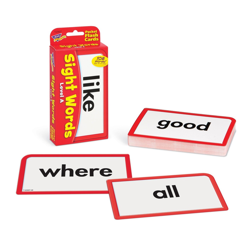 Sight Words – Level A