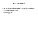 Active Listening Bulletin Board Set  (11pcs)