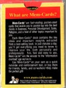 How to do Homework... - Mem-cards (28 double sided cards)