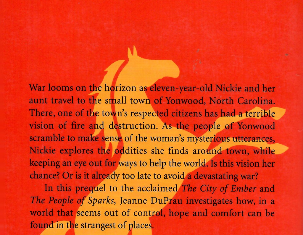 The Prophet Of Yonwood (City of Embers #04) (8-12yrs)