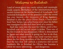 SEVEN KEYS OF BALABAD (7-12yrs)
