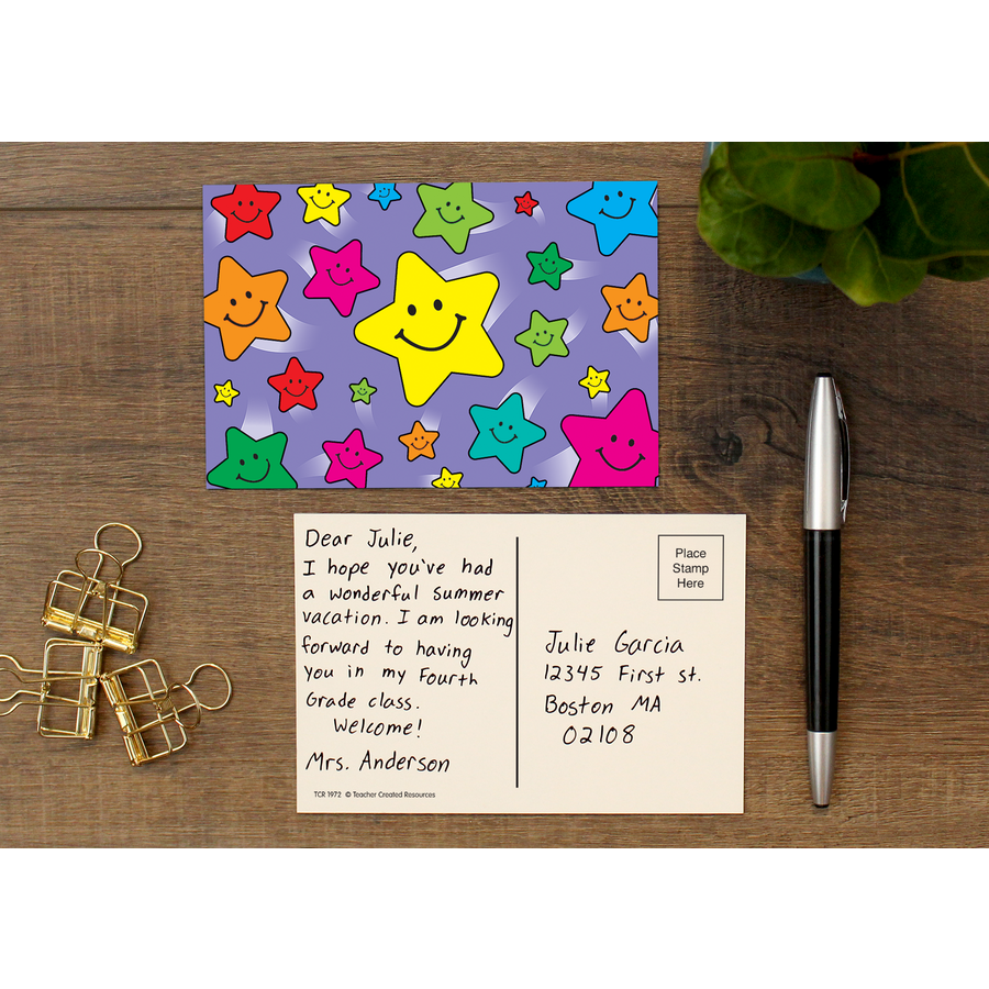 Happy Stars Postcards 4&quot; x 6&quot; (10cm x 15cm) 30/pack
