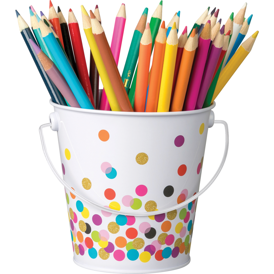 CONFETTI Bucket 4&quot; (10cm)