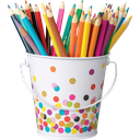 CONFETTI Bucket 4&quot; (10cm)