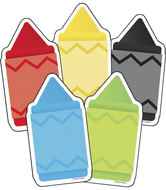 COLORFUL ACCENTS CHUNKY CRAYONS ASSORTED DESIGNS (6 COLORS (3.35" x 6.22") (8.5cmx15.7cm) (48 pcs)