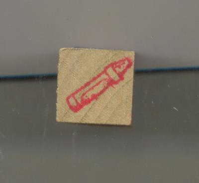 Crayon Incentive Stamp (1.9''x0.5''x0.5'')(3+yrs)(4.8cmx1.2cmx1.2cm)