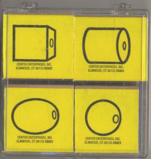 Bead Patterns Stamps (3.5''x3.2'')(3+yrs)(8.8cmx8cm)