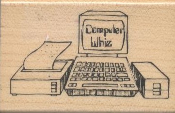 Computer Whiz Stamp (6.3cmx4.5cmx2.5cm)(2.4''x1.7''x1'')