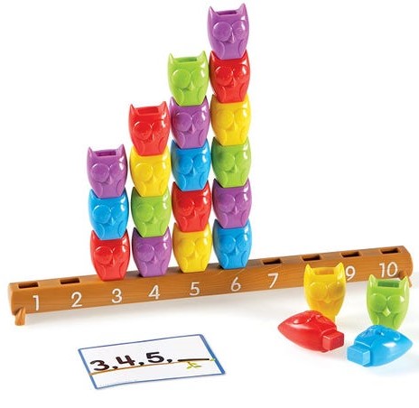 1-10 COUNTING OWLS ACTIVITY SET