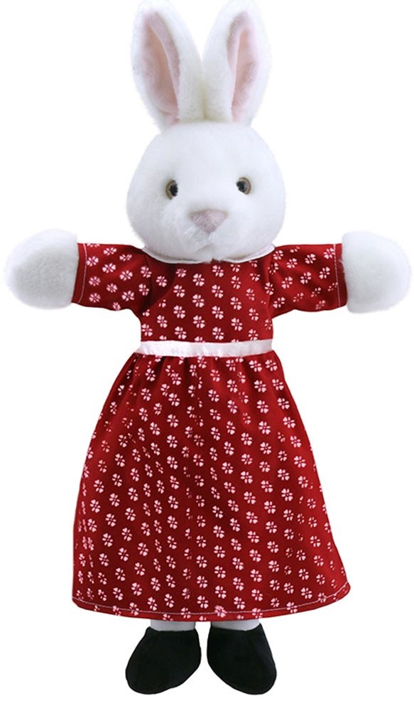 DRESSED ANIMAL PUPPETS MRS RABBIT(20''-50.8cm)
